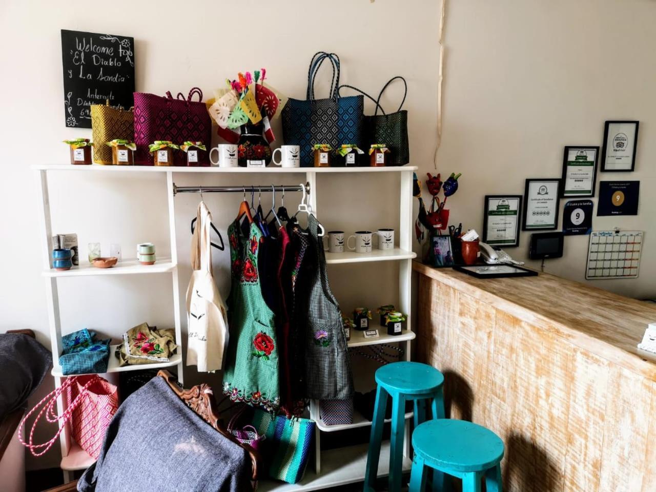 El Diablo Y La Sandia B&B Oaxaca Bagian luar foto